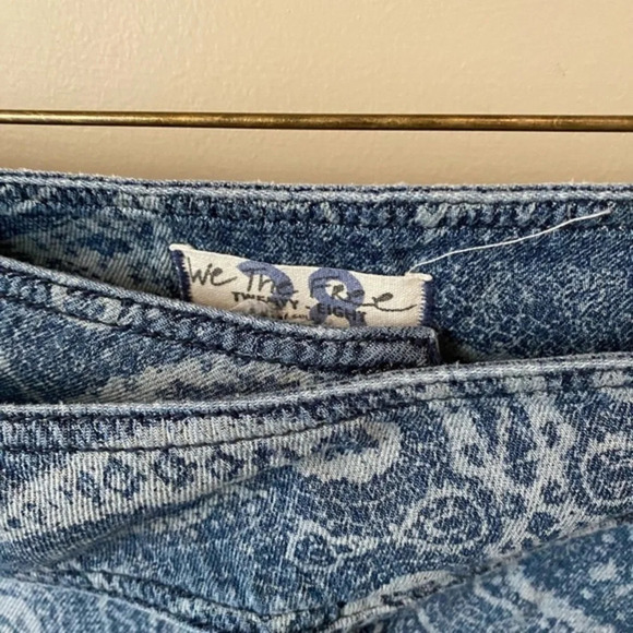 Free People Paisley Journey Flare Jean 28 - Picture 8 of 11